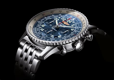 navitimer cosmonaute blacksteel watch by breitling|breitling cosmonaute 24 hr watch.